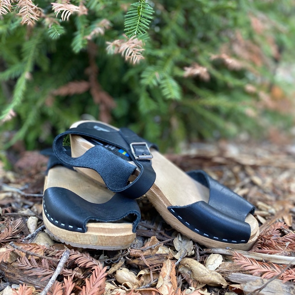 Mia Wooden Clogs